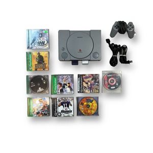Sony PlayStation 1 Console SCPH-5501 (PlayStation) Bundle TESTED and WORKS